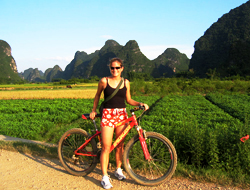 Fahrrad Tour in die umgebung von Yangshuo