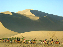 der Rauschende Sanddünen Mingsha Shan