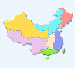 china landkarte