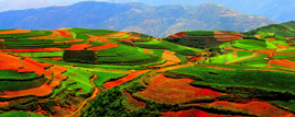 Bunteste Landschaft in China