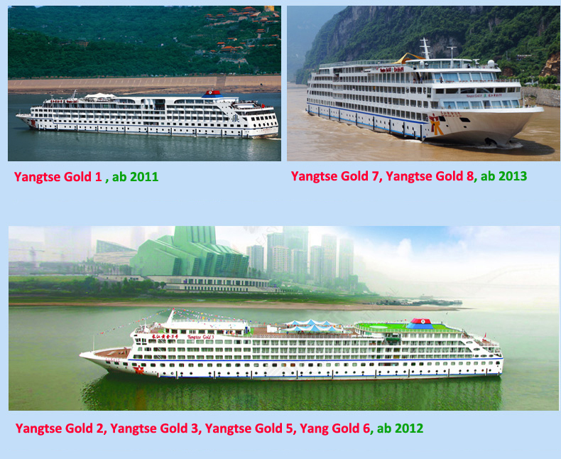 Yangtse Gold cruises